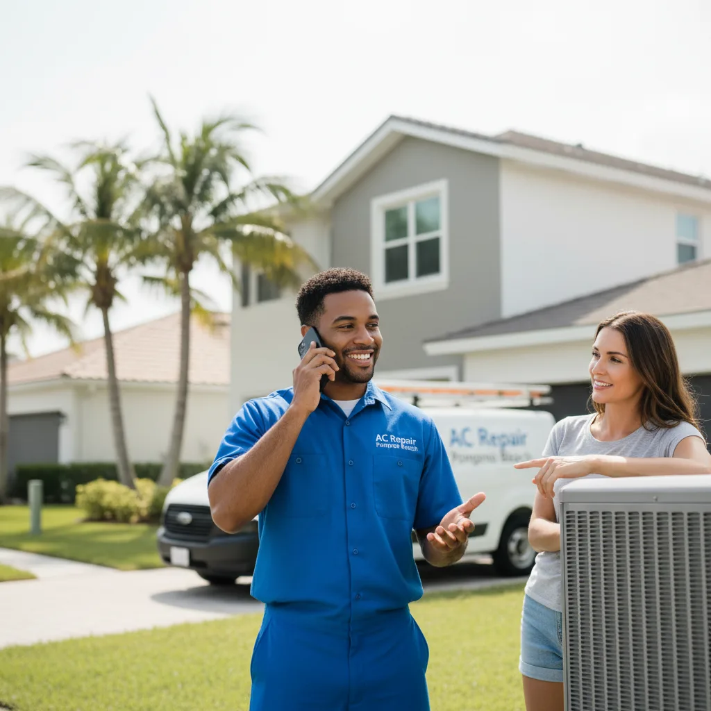 AC Repair Pompano Beach customer support in Obetz